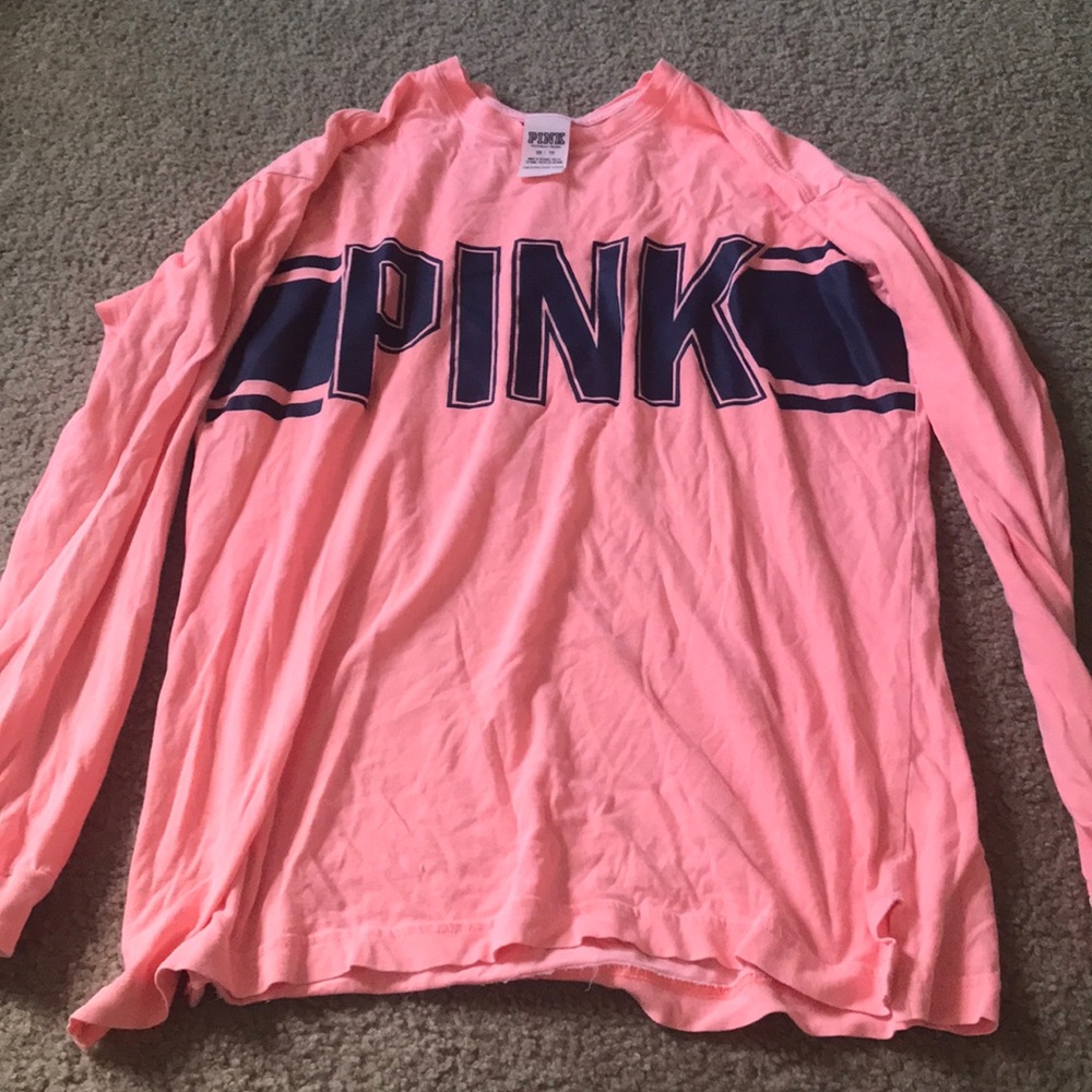 vs pink long sleeve